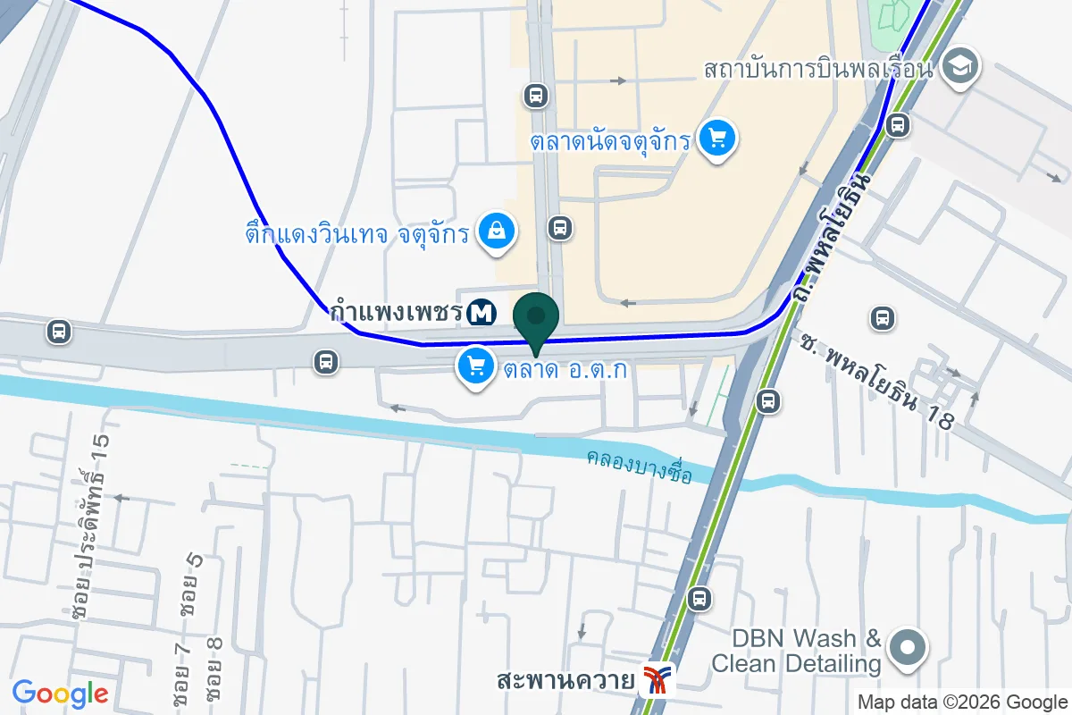 แผนที่ตำแหน่งครัวอัปสร พรีเมี่ยม ตลาด อ.ต.ก.