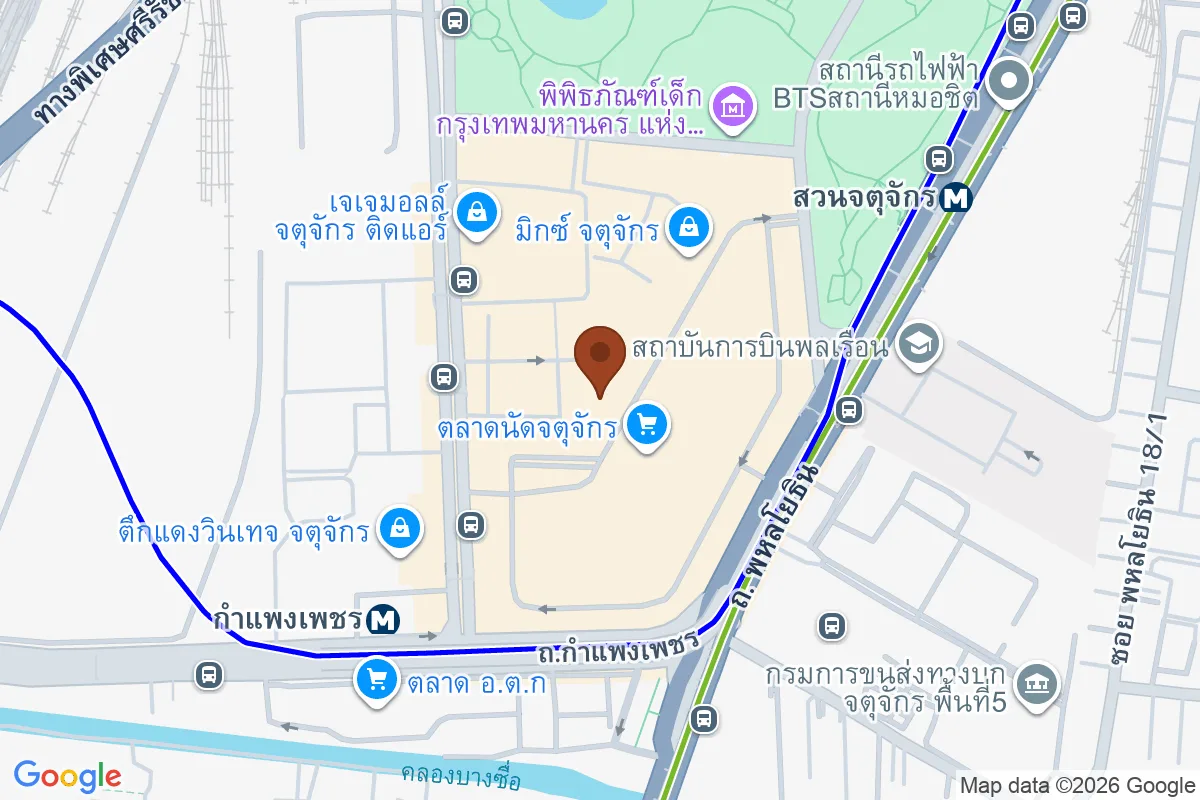 แผนที่ตำแหน่งKaarom Specialty Coffee - Chatuchak