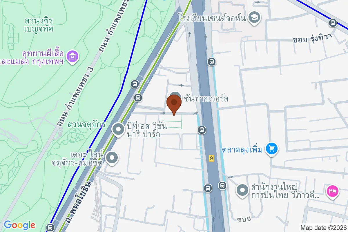 แผนที่ตำแหน่งHEY! Beanstro