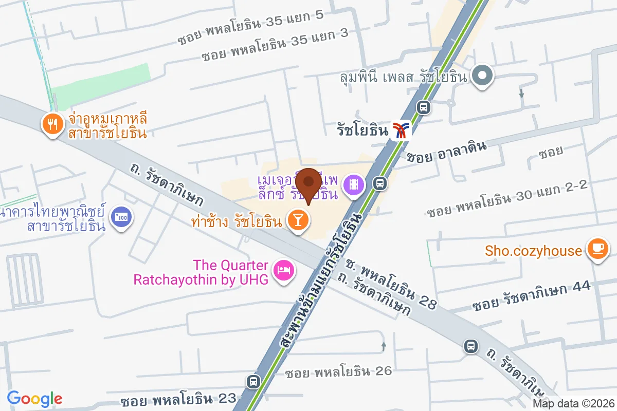 แผนที่ตำแหน่งTenjo Sushi & Yakiniku Premium Buffet (Major Ratchayothin)