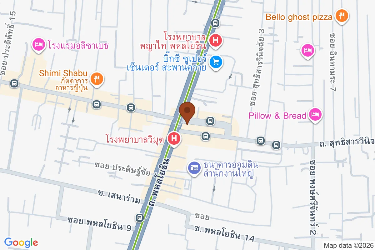 แผนที่ตำแหน่งSENTSU JAPANESE Ramen