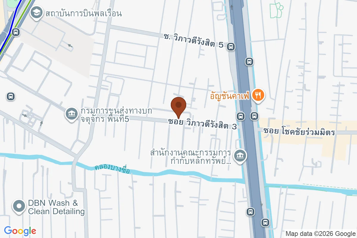 แผนที่ตำแหน่งลุมพินี พาร์ค วิภาวดี-จตุจักร