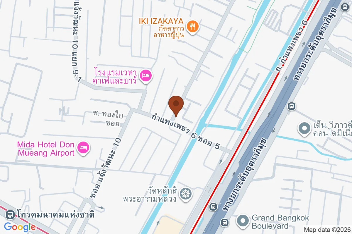 แผนที่ตำแหน่งราดหน้าเสวย