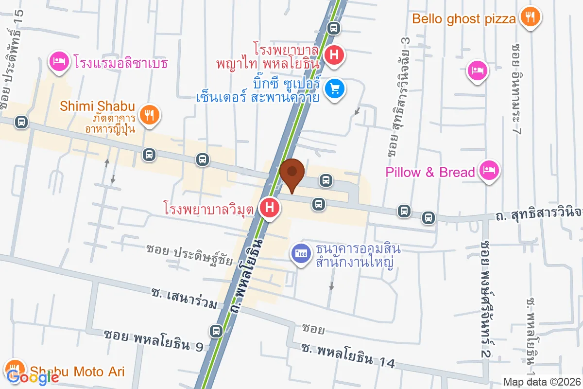 แผนที่ตำแหน่งGojiro Ramen Saphan Khwai