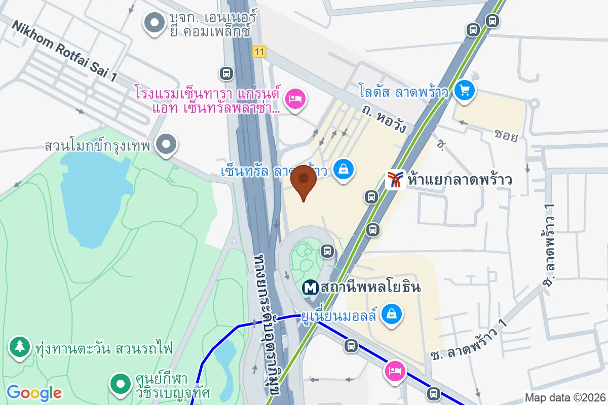 แผนที่ตำแหน่งDin Tai Fung Central Ladprao