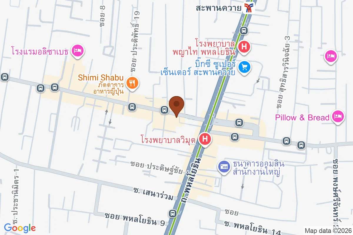 แผนที่ตำแหน่งเช็งซิมอี๊ ประดิพัทธ์