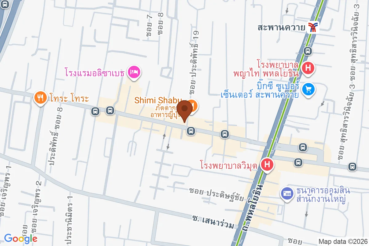 แผนที่ตำแหน่งนม - หนม สะพานควาย