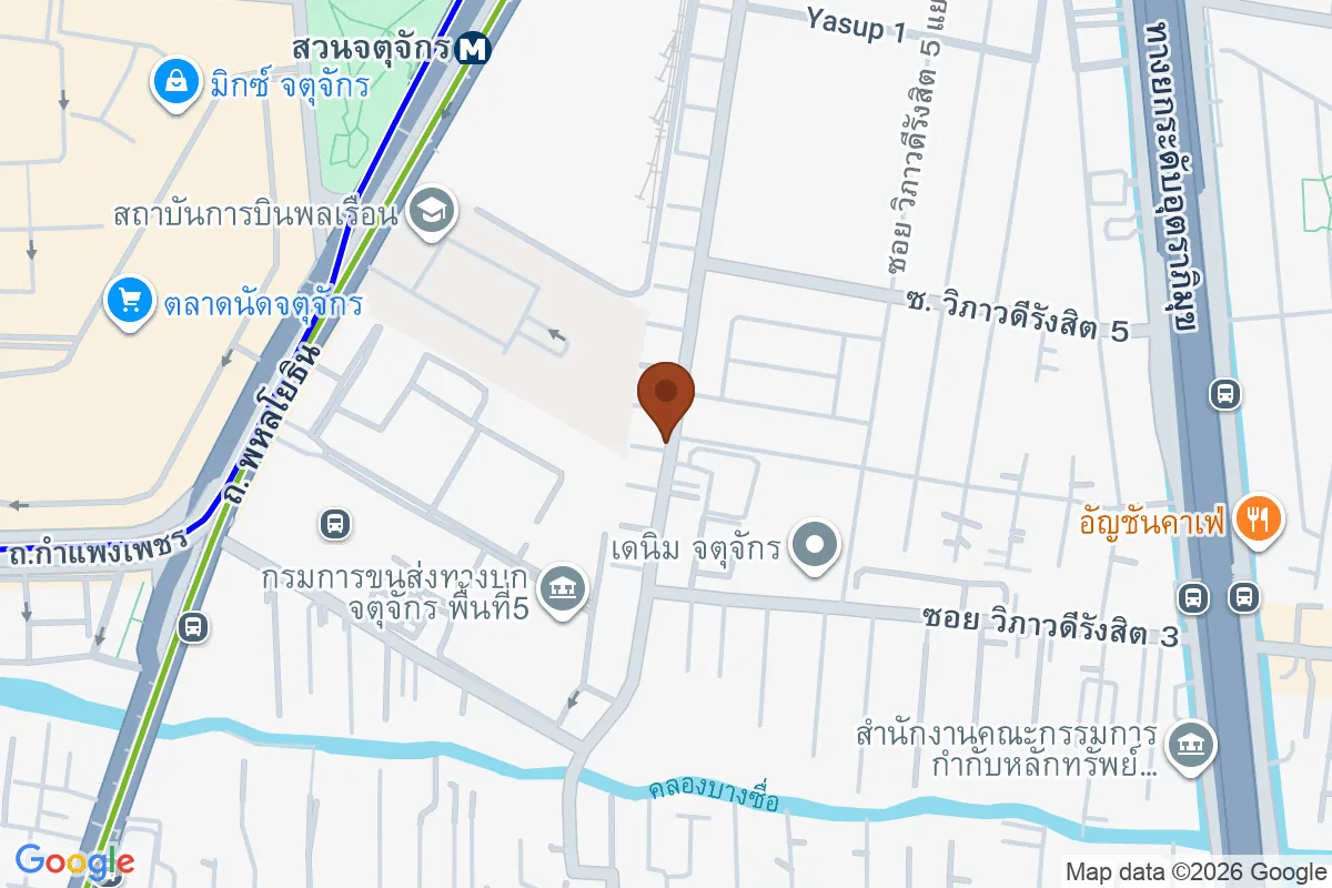 แผนที่ตำแหน่งThree Little Birds Cafe on Lonely Avenue