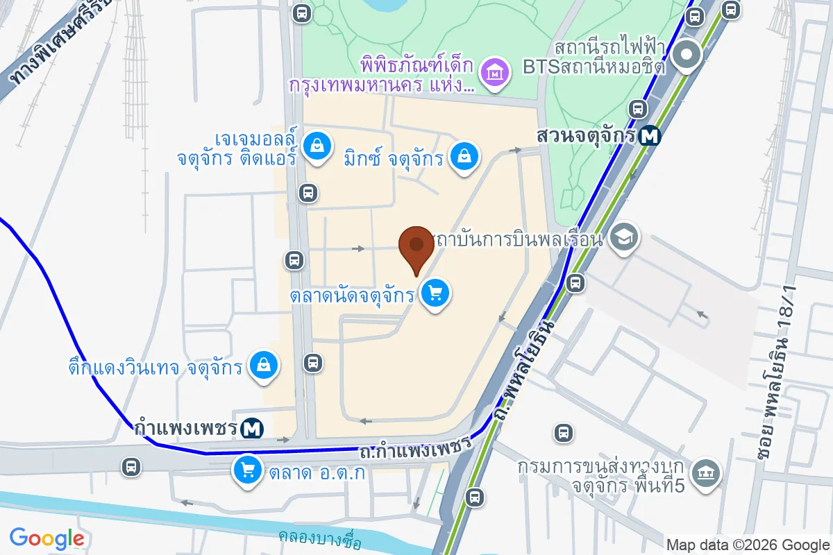 แผนที่ตำแหน่งSushi Otaru ( Mixt Chatuchak )