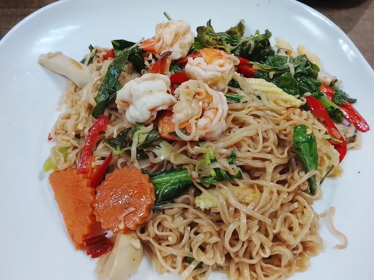 ร้านอาหารมิกซ์ จตุจักร บรรยากาศโซนอาหารในห้างช่วงบ่าย