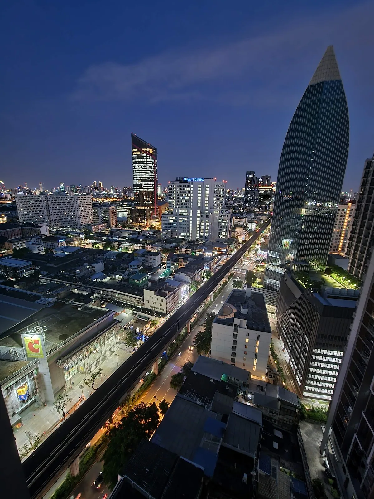 แผนที่เส้นทางเดินจากBTS สะพานควายไปออนิกซ์ พหลโยธิน ย่านจตุจักร